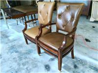 美式古典风格扶手休闲椅HF-1001990