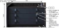 后现代新古典风格方形装饰矮柜HF-1002015