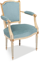 欧式新古典风格扶手休闲椅HF-1002037
