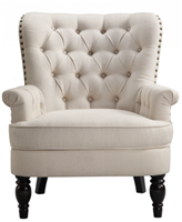 美式新古典风格扶手休闲椅HF-1002550