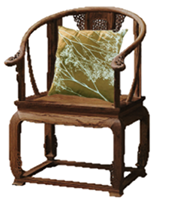 美式新古典风格扶手休闲椅HF-1003212