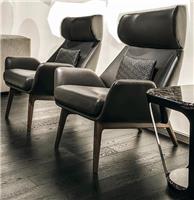 美式新古典风格扶手休闲椅HF-1002761