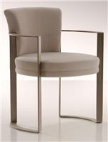 美式新古典风格扶手餐椅HF-1002764