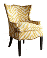 美式新古典风格扶手书椅HF-1002401