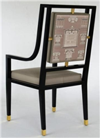 新中式风格扶手餐椅HF-1002409