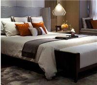 美式新古典风格方形床头柜HF-1002421