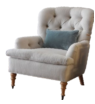 美式新古典风格扶手休闲椅HF-1002431