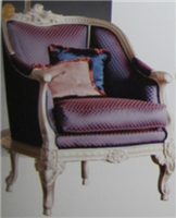 美式新古典风格扶手休闲椅HF-1002501