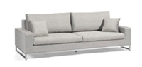 后现代新古典风格有扶手双位沙发HF-1002206