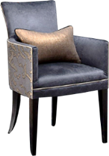 美式新古典风格扶手餐椅HF-1002171