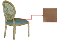 美式古典风格无扶手餐椅HF-1002176