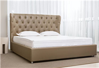 后现代新古典风格只有床屏的床HF-1002195