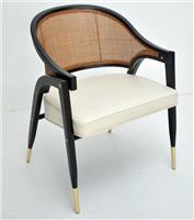 美式新古典风格扶手餐椅HF-1002755
