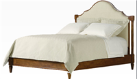 美式新古典风格无床尾屏的床HF-1003250