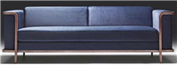 现代风格无扶手双位沙发HF-1002337