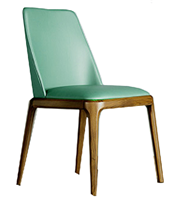 后现代新古典风格无扶手餐椅HF-1003289