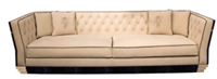美式新古典风格有扶手三位沙发HF-1002802