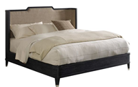 新中式风格只有床屏的床HF-1002573