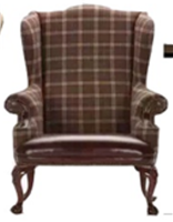 美式新古典风格扶手休闲椅HF-1002869