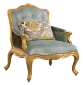 欧式古典风格扶手装饰椅HF-1002874