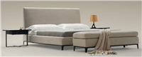 美式新古典风格只有床屏的床HF-1003303