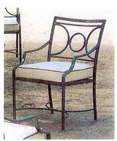 后现代新古典风格扶手休闲椅HWJS-0032