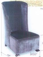后现代新古典风格无扶手装饰椅YZS-0022