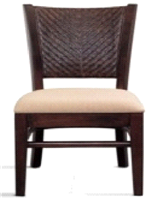 东南亚风格无扶手餐椅YR-0320