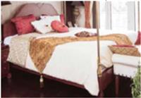 美式新古典风格四根高柱的床CG-0075