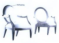 后现代新古典风格扶手妆椅YRBY-0001