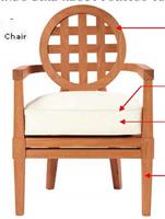 新中式风格扶手书椅YRBY-0036