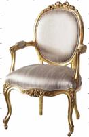 欧式新古典风格扶手妆椅YRBY-0039