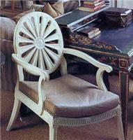 后现代新古典风格扶手书椅YRBY-0235