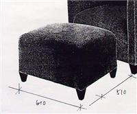 现代简约风格方形座凳踏DDFX-0022