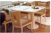 现代简约风格方形餐台TCFX-0126