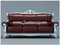 新古典风格有扶手三位沙发SFSG-0524