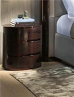 新古典风格圆形床头柜HF-1003340