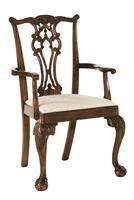 美式古典风格扶手餐椅