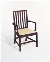 美式新古典风格扶手餐椅
