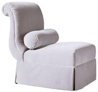 美式新古典风格无扶手单位沙发