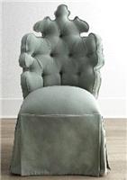 美式新古典风格无扶手妆椅HF-1003389