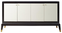 美式新古典风格方形装饰矮柜HF-2018-35