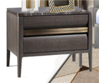 美式新古典风格方形床头柜HF-2018-85