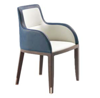 后现代新古典风格扶手餐椅HF-2018-281