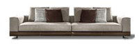 后现代新古典风格有扶手三位沙发HF-2018-346