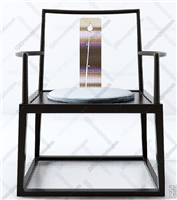 新中式风格扶手休闲椅HF-2018-447