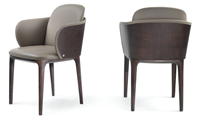 美式新古典风格扶手餐椅HF-2019-338