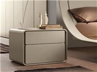 现代风格方形床头柜