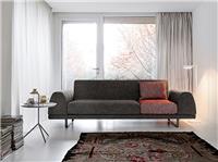 现代简约风格有扶手三位沙发