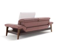 现代风格无扶手双位沙发